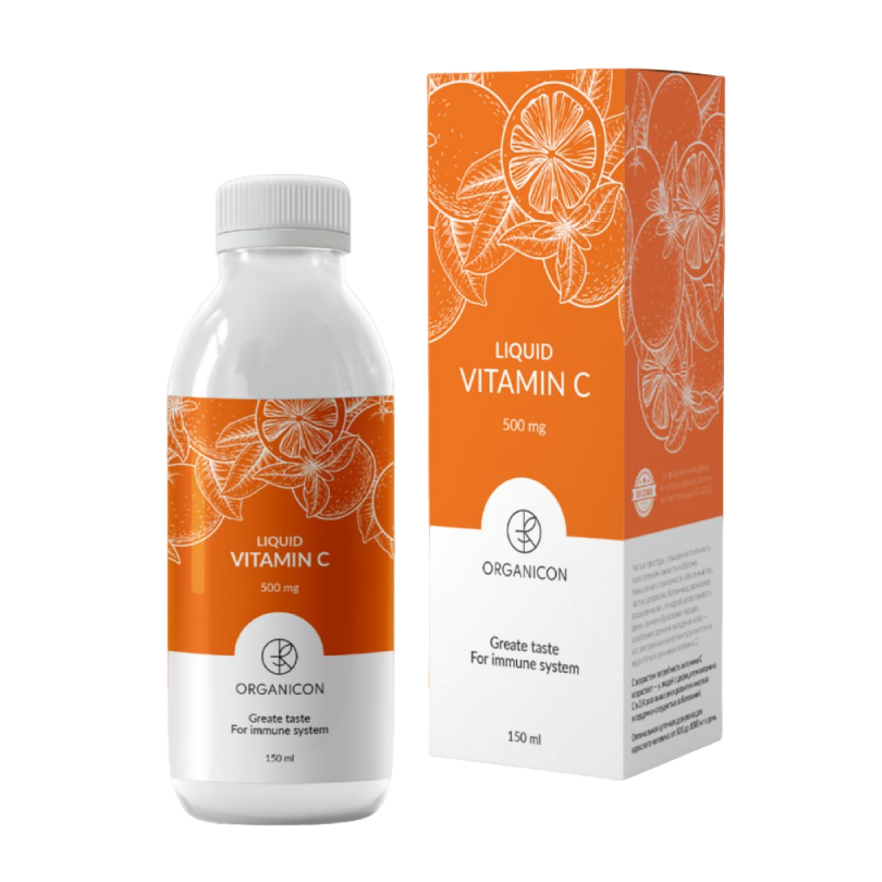 Биодоступный витамин C со вкусом банана Organicon Liposomal Vitamins